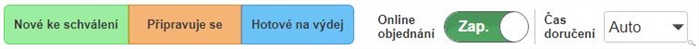 Stavy donášky Stavy donášky