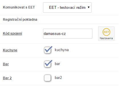 Nastavení spojení aplikace iKelp POS Mobile se zařízením Nastavení spojení aplikace iKelp POS Mobile se zařízením