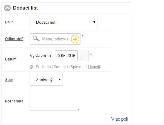 Nový Dodací list Nový Dodací list