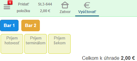 Vyuctovanie s viacej fiskálnymi zariadeniami Vyuctovanie s viacej fiskálnymi zariadeniami