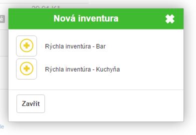 Nová inventura - Rychlá inventura Nová inventura - Rychlá inventura
