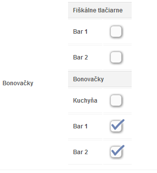 Bonovacie tlaciarne pre kartu