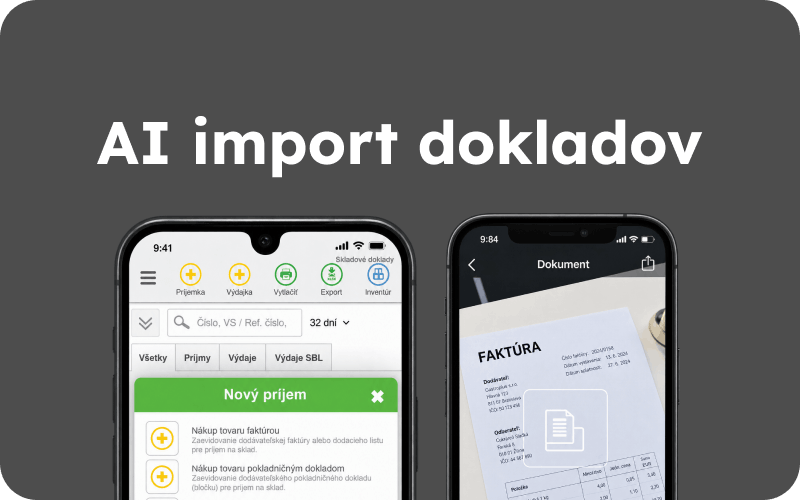 AI import dokladov v iKelp POS Mobile