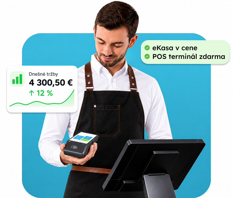 Pokladničn&yacute; syst&eacute;m iKelp na mobile a tablete