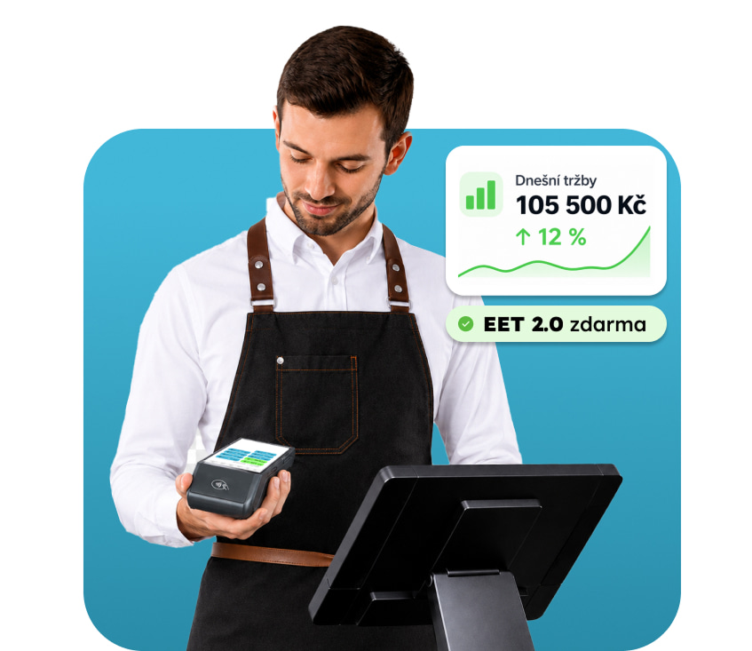 Pokladn&iacute; syst&eacute;m iKelp na mobilu a tabletu