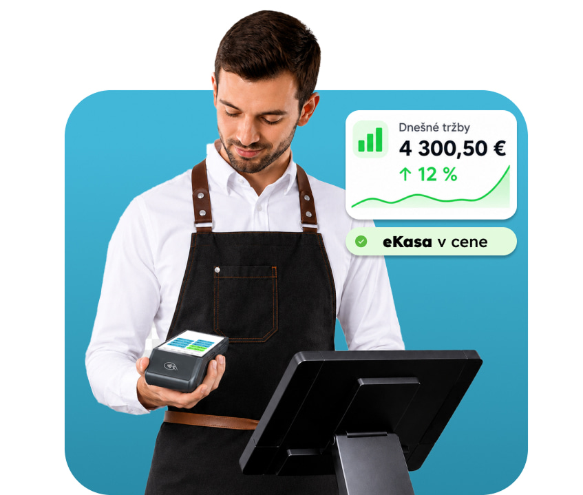 Pokladničn&yacute; syst&eacute;m iKelp na mobile a tablete
