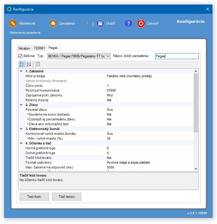 POS Manaž&eacute;r - Elcom EFox